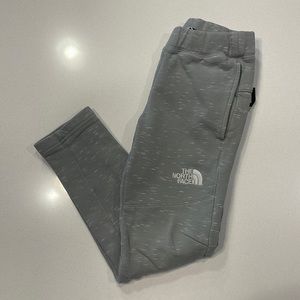 The North Face boys gray sweatpants. Size S